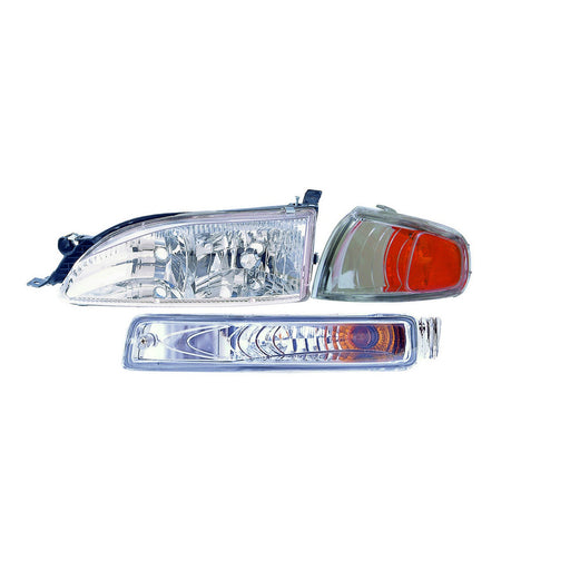 Toyota Camry Front Turn Signal Light Set Chrome - TO2536103