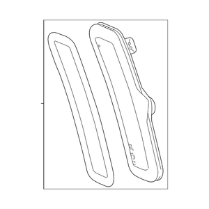 Rear Passenger Side Side Marker Light Assembly image