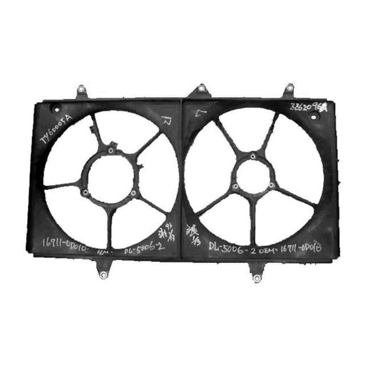 1998-2002 Toyota Corolla Engine Cooling Fan Shroud - TO3110106-Partify-Painted-Replacement-Body-Parts
