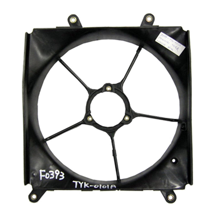 1988-1992 Geo Prizm Base/GSi/LSi/Toyota Corolla Engine Cooling Fan Shroud 2 Door Coupe - TO3110130-Partify-Painted-Replacement-Body-Parts