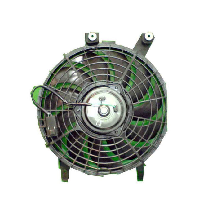 1996-1997 Toyota Corolla A/C Condenser Fan Assembly Includes Motor/Blade/Shroud - TO3113105-Partify-Painted-Replacement-Body-Parts