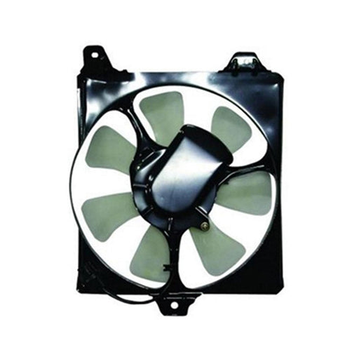1995-1999 Toyota Tercel A/C Condenser Fan Assembly Includes Motor/Blade/Shroud - TO3113108-Partify-Painted-Replacement-Body-Parts