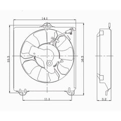 A/C Condenser Fan Assembly image