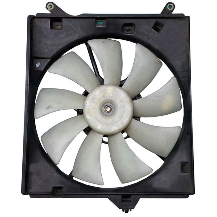 2000-2003 Toyota Avalon A/C Condenser Fan Assembly Includes Motor/Blade/Shroud W/Radiator Marked 0A18 Right Side - TO3113110-Partify-Painted-Replacement-Body-Parts