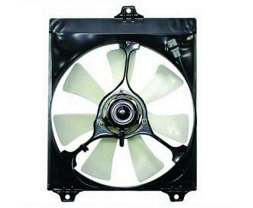 1992-1996 Toyota Camry Engine Cooling Fan Assembly Includes Motor/Blade/Shroud Right Side 3L V6 - TO3115108-Partify-Painted-Replacement-Body-Parts