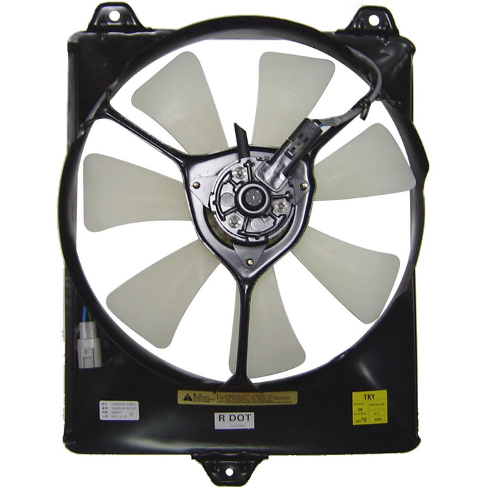 1995-1999 Toyota Avalon A/C Condenser Fan Assembly Includes Motor/Blade/Shroud Right Side - TO3115114-Partify-Painted-Replacement-Body-Parts