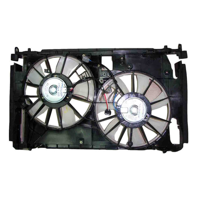 2006-2011 Toyota RAV4 Engine Cooling Fan Assembly W/O Towing Pkg Motor/Blade/Shroud Assembly 3.5L V6 - TO3115150-Partify-Painted-Replacement-Body-Parts