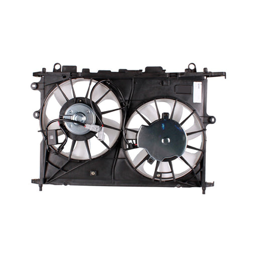 2009-2013 Toyota Corolla/Matrix Engine Cooling Fan Assembly Motor/Blade/Shroud Dual Fan Assembly 2.4L L4 - TO3115157-Partify-Painted-Replacement-Body-Parts