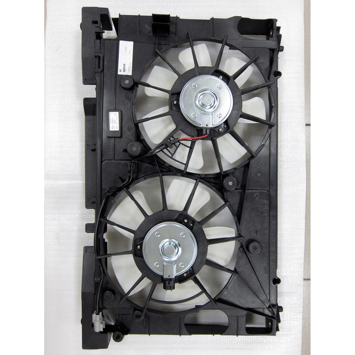 2010-2015 Toyota Prius/Prius Plug-In Engine Cooling Fan Assembly W/Upper Shroud Motor/Blade/Shroud Dual Fan Assembly - TO3115159-Partify-Painted-Replacement-Body-Parts