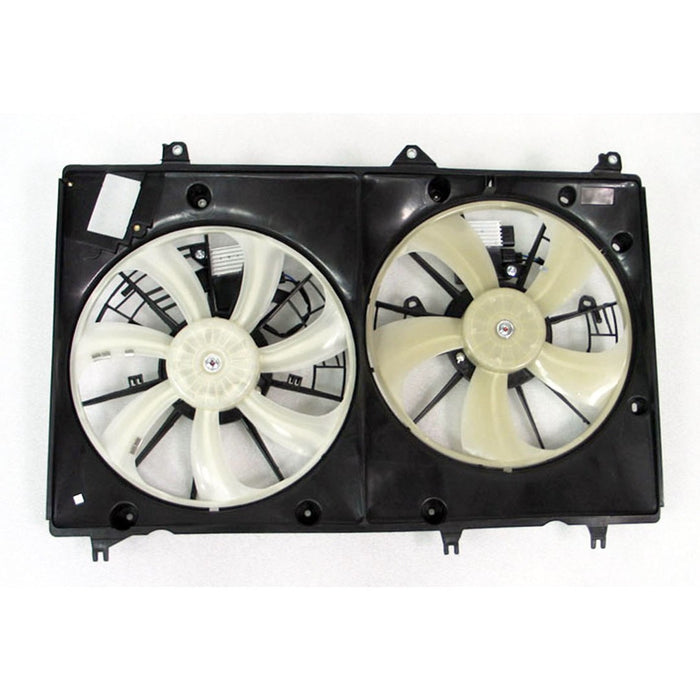 2008-2010 Toyota Highlander Hybrid/Hybrid Limited Engine Cooling Fan Assembly Motor/Blade/Shroud/Control Unit Assembly - TO3115178-Partify-Painted-Replacement-Body-Parts
