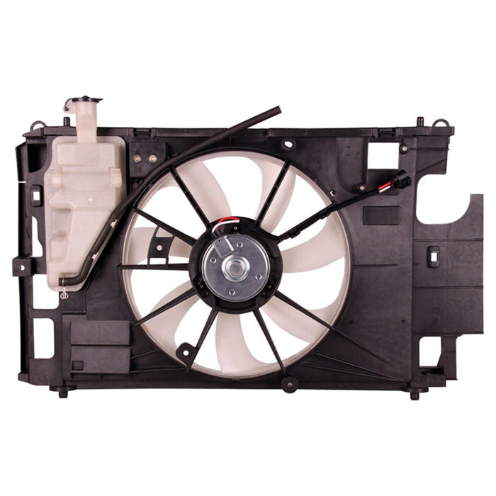 2012-2015 Toyota Prius C Engine Cooling Fan Assembly Motor/Blade/Shroud Assembly - TO3115180-Partify-Painted-Replacement-Body-Parts