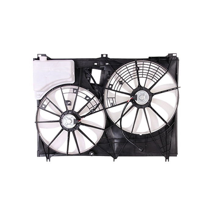 2014-2019 Toyota Highlander Engine Cooling Fan Assembly W/O Towing Pkg Motor/Blade/Shroud Assy 2.7L L4/3.5L V6 - TO3115187-Partify-Painted-Replacement-Body-Parts