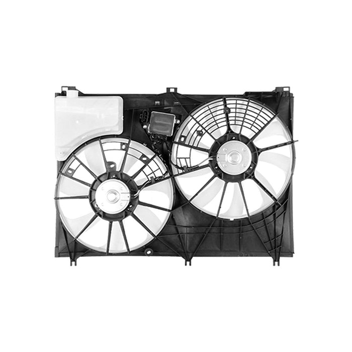 2014-2019 Toyota Highlander Engine Cooling Fan Assembly W/Towing Pkg Motor/Blade/Shroud/Module Assy 3.5L V6 - TO3115196-Partify-Painted-Replacement-Body-Parts