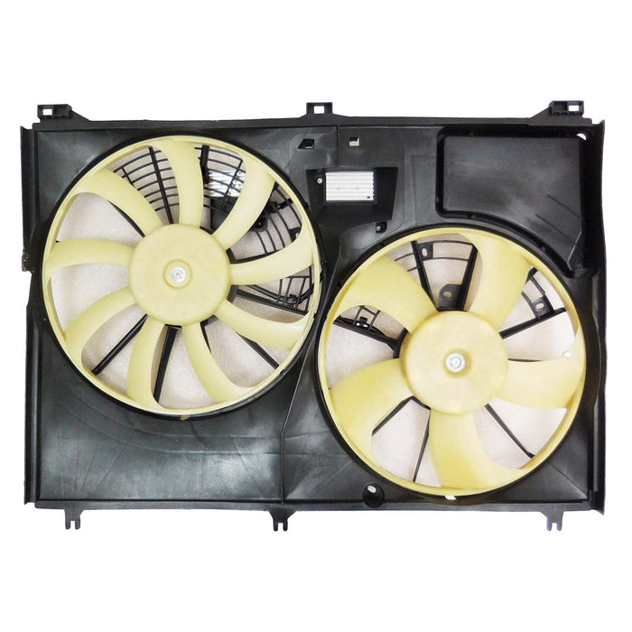 2014-2019 Toyota Highlander Engine Cooling Fan Assembly Motor/Blade/Shroud/Module Assy - TO3115201-Partify-Painted-Replacement-Body-Parts