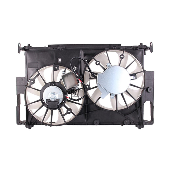 2015-2021 Lexus NX300h/Toyota RAV4 Hybrid LE+/Hybrid Limited/Hybrid SE/Hybrid XLE Engine Cooling Fan Assembly Motor/Blade/Shroud/Module Dual Fan Assy - TO3115211-Partify-Painted-Replacement-Body-Parts