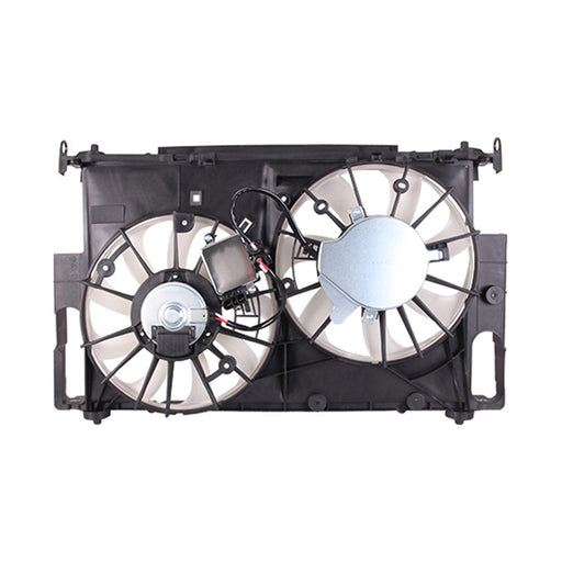 2015-2021 Lexus NX300h/Toyota RAV4 Hybrid LE+/Hybrid Limited/Hybrid SE/Hybrid XLE Engine Cooling Fan Assembly Motor/Blade/Shroud/Module Dual Fan Assy - TO3115211-Partify-Painted-Replacement-Body-Parts