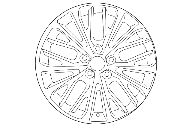 Toyota Camry Wheel Hybrid LE - TO5992131