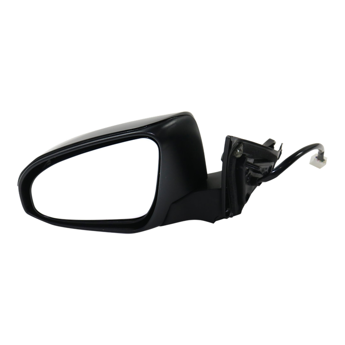 2015 Toyota Camry Driver Side Door Mirror Power Heated W/O Bsd W/Signal Lamp Pwr-Folding W/Cover Assembly - TO1320358-Partify-Painted-Replacement-Body-Parts