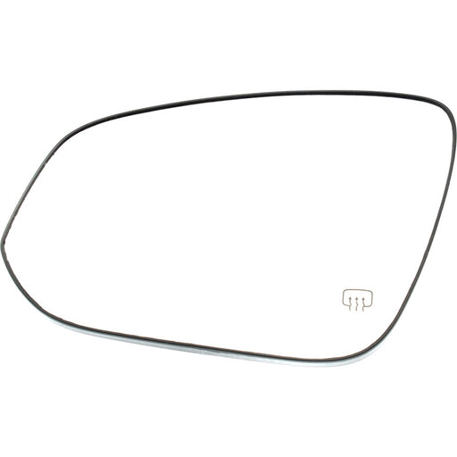 2014-2019 Toyota Highlander Driver Side Door Mirror Glass W/O Blind Spot Detection Heated Flat - TO1324125-Partify-Painted-Replacement-Body-Parts