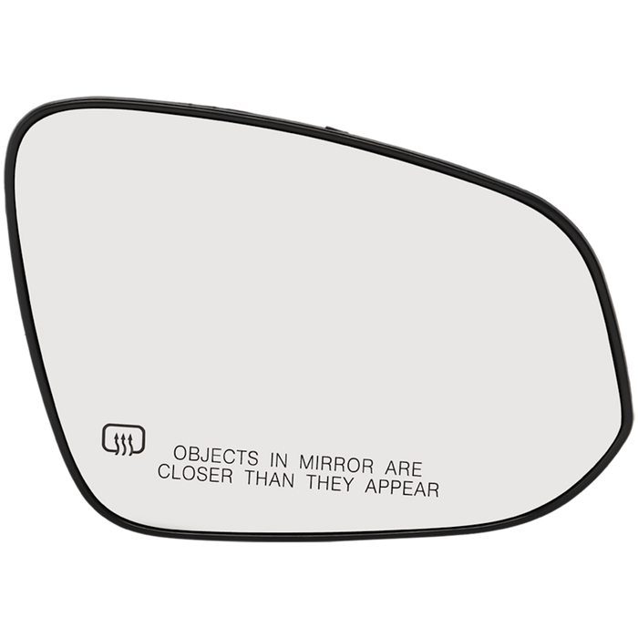 2014-2019 Toyota Highlander Passenger Side Door Mirror Glass W/O Blind Spot Detection Heated Convex - TO1325125-Partify-Painted-Replacement-Body-Parts