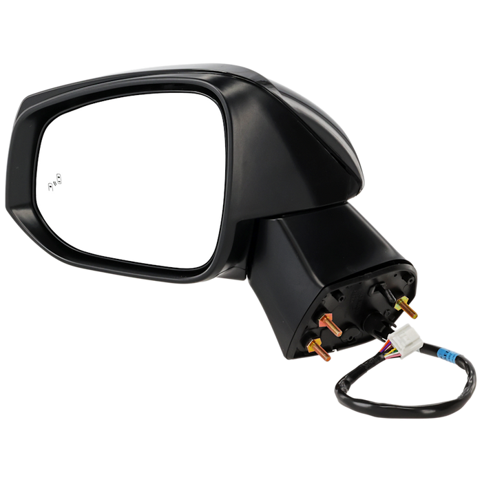 2019-2024 Toyota RAV4/RAV4 Prime Driver Side Door Mirror Japan Built W/Side View Camera W/Cover - TO1320390-Partify-Painted-Replacement-Body-Parts