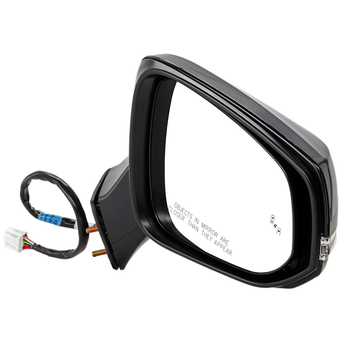 2019-2024 Toyota RAV4/RAV4 Prime Passenger Side Door Mirror Japan Built W/Side View Camera W/Cover - TO1321390-Partify-Painted-Replacement-Body-Parts