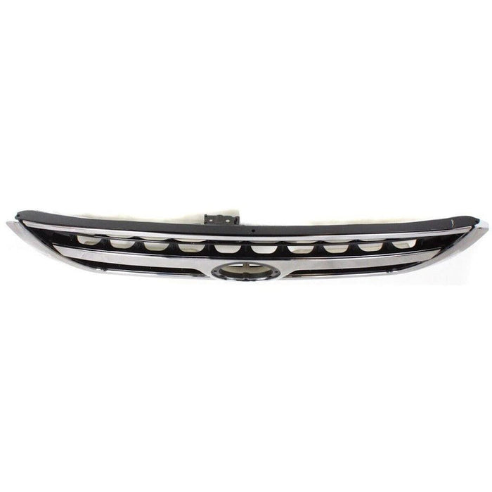 2006-2009 Toyota 4Runner Grille Chrome Black Sports Model - TO1200298-Partify-Painted-Replacement-Body-Parts