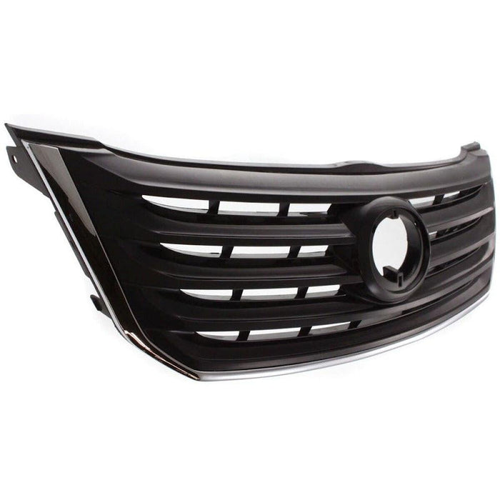 2008-2010 Toyota Avalon Grille Matte Black With Chrome Moulding Xl - TO1200309-Partify-Painted-Replacement-Body-Parts