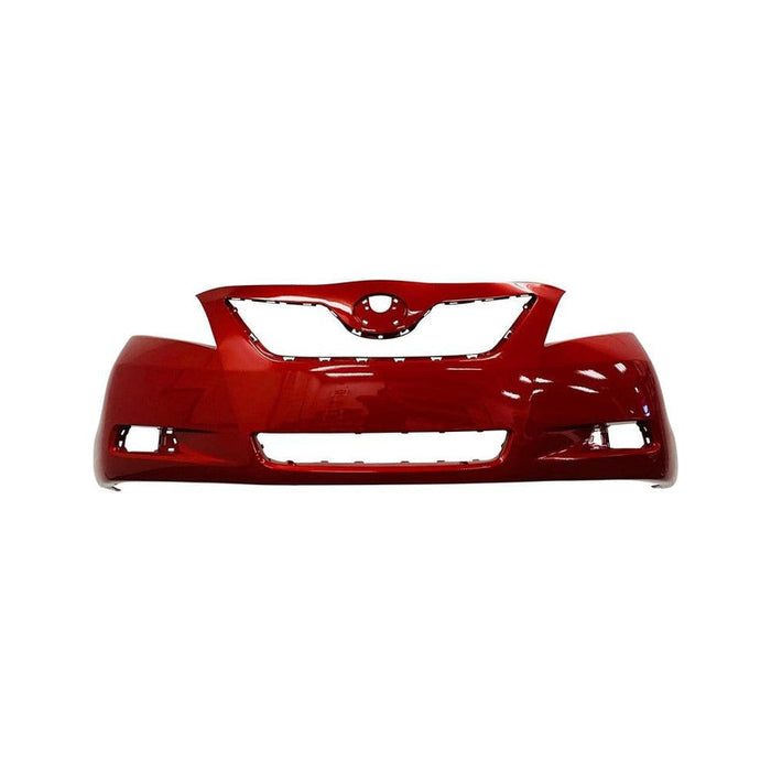 2007-2009 Toyota Camry BASE/SE/LE/XLE/HYBRID Front Bumper With Tow Hook Hole - TO1000327-Partify-Painted-Replacement-Body-Parts