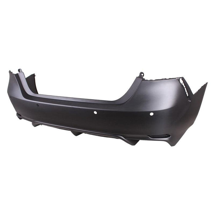 2018-2022 Toyota Camry XSE Non TRD Rear Bumper With Sensor Holes - TO1100358-Partify-Painted-Replacement-Body-Parts