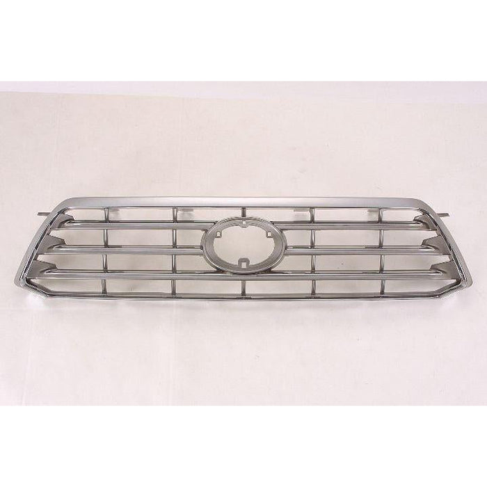 2008-2010 Toyota Highlander Grille Chrome Black - TO1200308-Partify-Painted-Replacement-Body-Parts