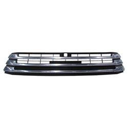 2017-2019 Toyota Highlander Lower Grille Chrome With Around View - TO1036175-Partify-Painted-Replacement-Body-Parts