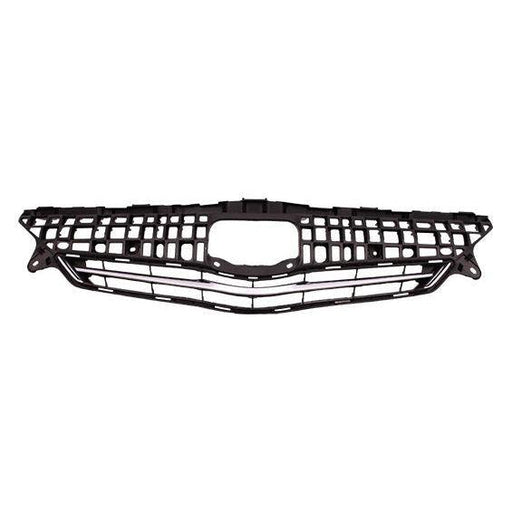 2012-2014 Toyota Prius V Grille Matte-Dark Gray With Chrome Moulding - TO1200348-Partify-Painted-Replacement-Body-Parts