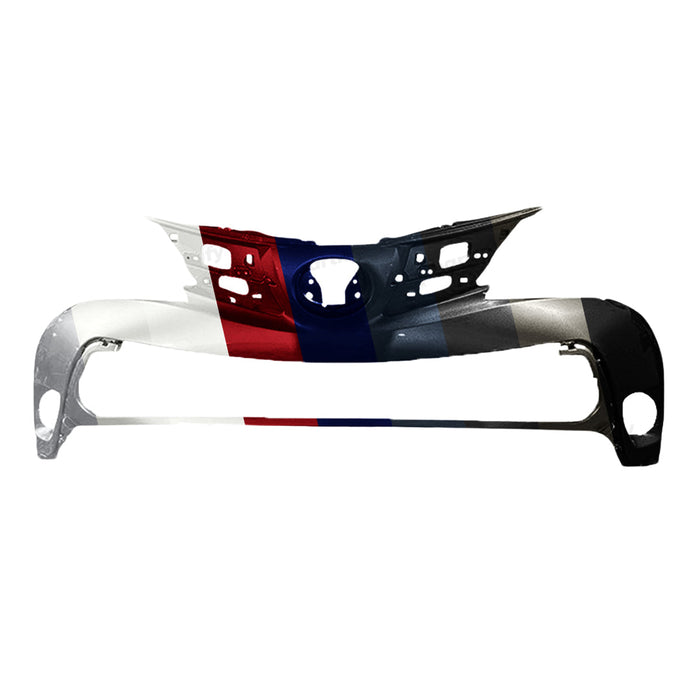 2013-2015 Toyota RAV4 Front Bumper - TO1014101-Partify-Painted-Replacement-Body-Parts