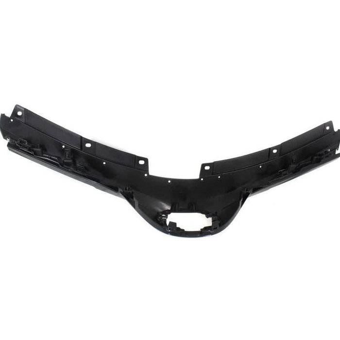 2016-2018 Toyota RAV4 Upper Grille Canada Built Exclude SE Model/For 2016 Japan Built Exclude SE Model Chrome/Gloss Black - TO1200406-Partify-Painted-Replacement-Body-Parts