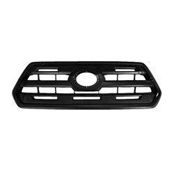 2016-2017 Toyota Tacoma Pickup 2WD Grille Black With Black Moulding Black Frame Base/Sr5 Model - TO1200407-Partify-Painted-Replacement-Body-Parts