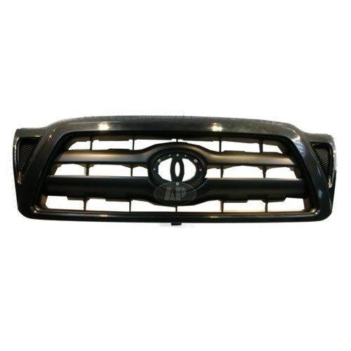 To1200268 2005-2011 Toyota Tacoma Pickup 2WD Grille Black With Grey Frame ...
