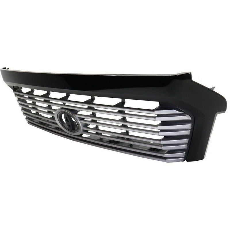 To1200337 2014-2017 Toyota Tundra 4WD Grille Painted Silver-Gray With Black ...