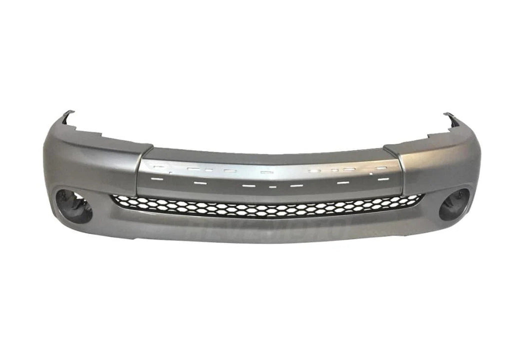 2004-2006 Toyota Tundra SR5 Double Cab Front Bumper With Molding Holes & With Flare Holes - TO1000280-Partify-Painted-Replacement-Body-Parts