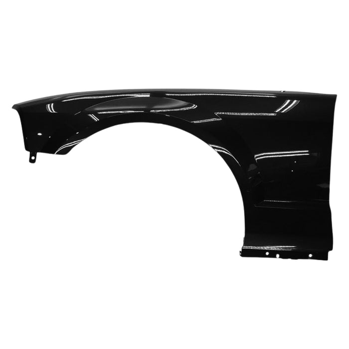 2005-2009 Ford Mustang Driver Side Fender With Emblem Hole - FO1240246-Partify-Painted-Replacement-Body-Parts