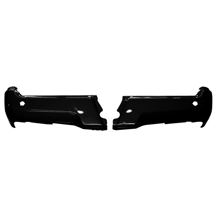 2017-2022 Ford F250/F350/F450/F550 Rear Bumper Ends With Sensor Holes - FO1102385-Partify-Painted-Replacement-Body-Parts