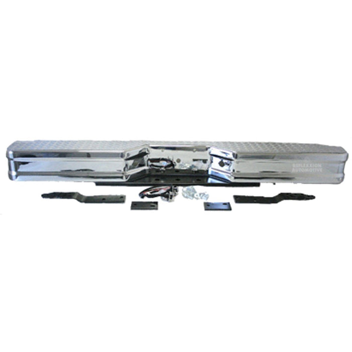1973-2004 Rear Bumper Assembly Chrome Universal Bumper Assembly - UN1103101-Partify-Painted-Replacement-Body-Parts