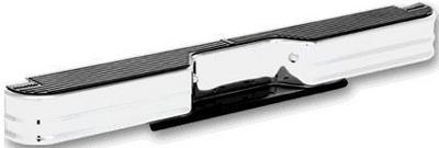 1980-2004 Chevrolet S10/S10 Blazer Baja/Base/Durango/EL/Maxi/Sport/SS/Tahoe/Xtreme/ZR2/ZR5/Ford Ranger/GMC S15/S15 Jimmy/Sonoma Base/EL/Gypsy/High Sierra/Sierra Classic/Base/GT/SLE Rear Bumper Assembly Surestep Bright W/Poly Top Pad Use Fey Kit# 97200 - UN1103152-Partify-Painted-Replacement-Body-Parts