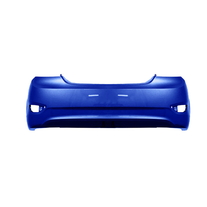 2012-2017 Hyundai Accent Sedan Rear Bumper - HY1100184-Partify-Painted-Replacement-Body-Parts