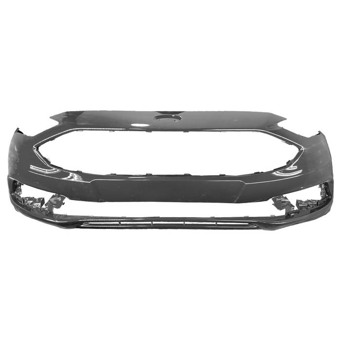 2017-2018 Ford Fusion Non Sport Front Bumper Without Sensor Holes - FO1000718-Partify-Painted-Replacement-Body-Parts