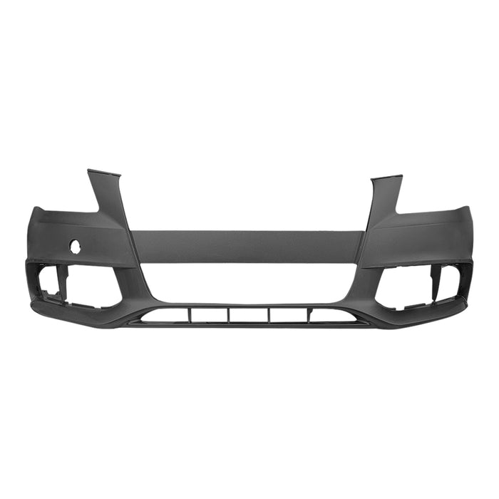 2009-2012 Audi A4 Non S-Line Front Bumper Without Headlight Washer Holes - AU1000162-Partify-Painted-Replacement-Body-Parts
