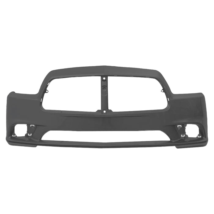 2011-2014 Dodge Charger Non SRT-8 Front Bumper Without Adaptive Cruise Control - CH1000992-Partify-Painted-Replacement-Body-Parts