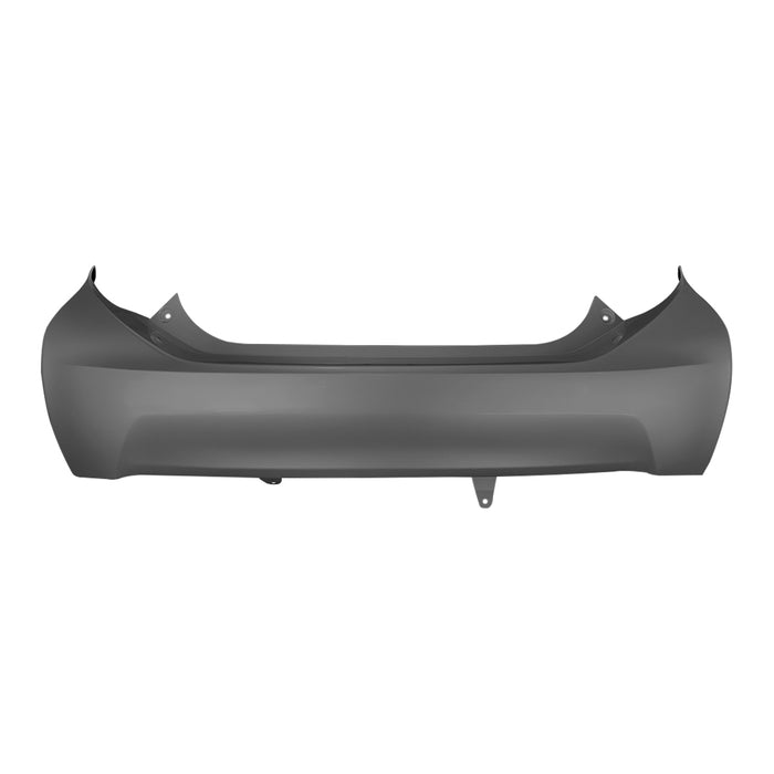 2012-2016 Toyota Prius C Rear Bumper - TO1100302-Partify-Painted-Replacement-Body-Parts