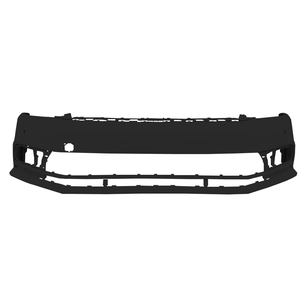 Volkswagen Jetta Front Bumper With Sensor Holes & Without Headlamp Washer  Holes - VW1000221