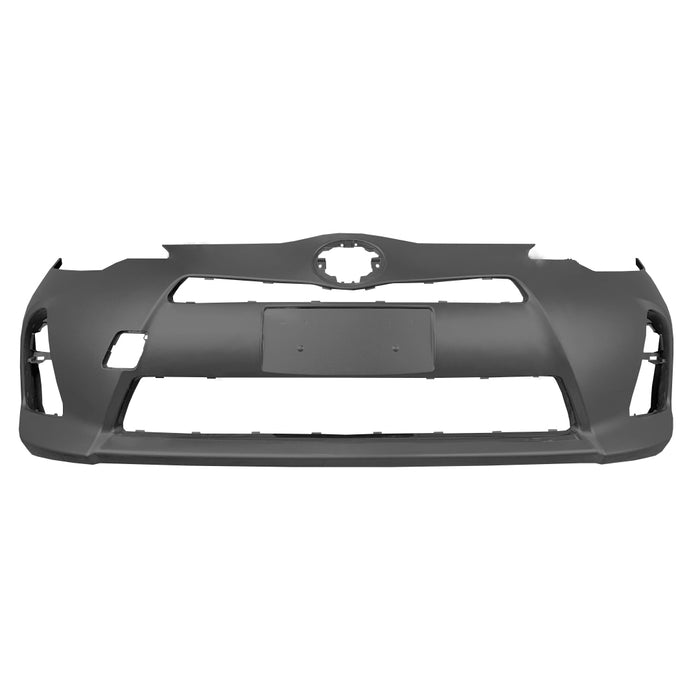 2012-2014 Toyota Prius C Front Bumper - TO1000392-Partify-Painted-Replacement-Body-Parts